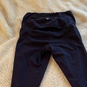 90 Degree Navy Blue Pocketed Leggings